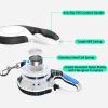 Retractable Dog Leash with LED Light for Small Medium Dogs, 16FT/5M, 360Â° Tangle-Free Reflective Heavy Duty Nylon Tape Up to 66 lbs Dogs