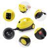 Steam Cleaner 1500W Multifunctional Steam Cleaner features an adjustable button,heating up in 6 mins for continuous steam about 30 mins