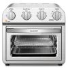 10QT Convection Air Fryer Oven Warm, Broil, Toast, Bake, Air Fry, Oil-Free, Stainless Steel