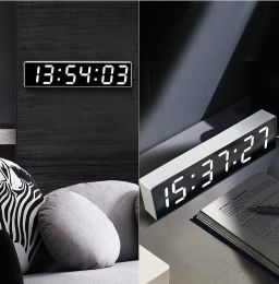 Hongchuang electronic alarm clock for students (Style: Upgrade Bluetooth, Model: 220v US)