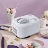 1.1 QT Ice Cream Maker Automatic Frozen Dessert Machine with Spoon